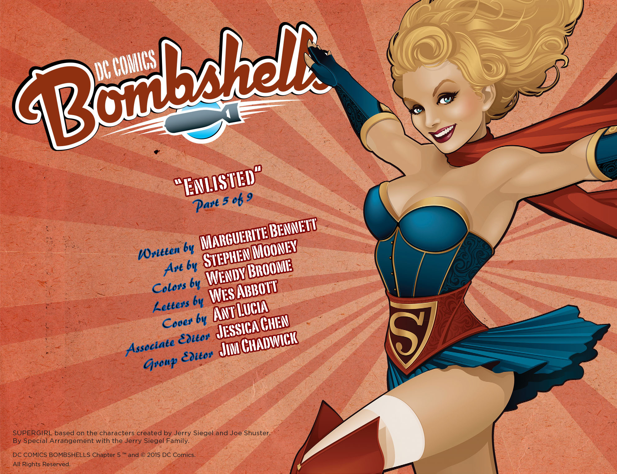 Read online DC Comics: Bombshells comic -  Issue #5 - 2
