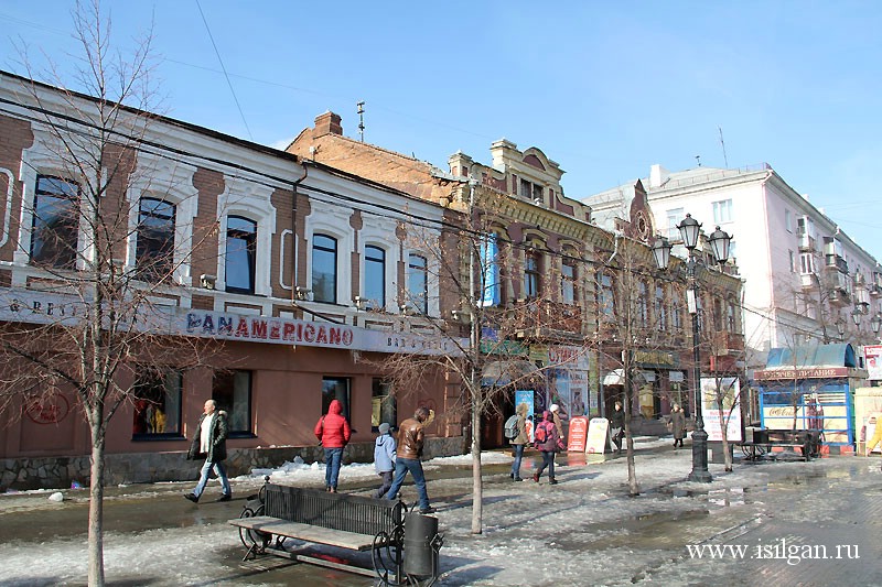Кировка или Челябинский Арбат. Город Челябинск. Челябинская область