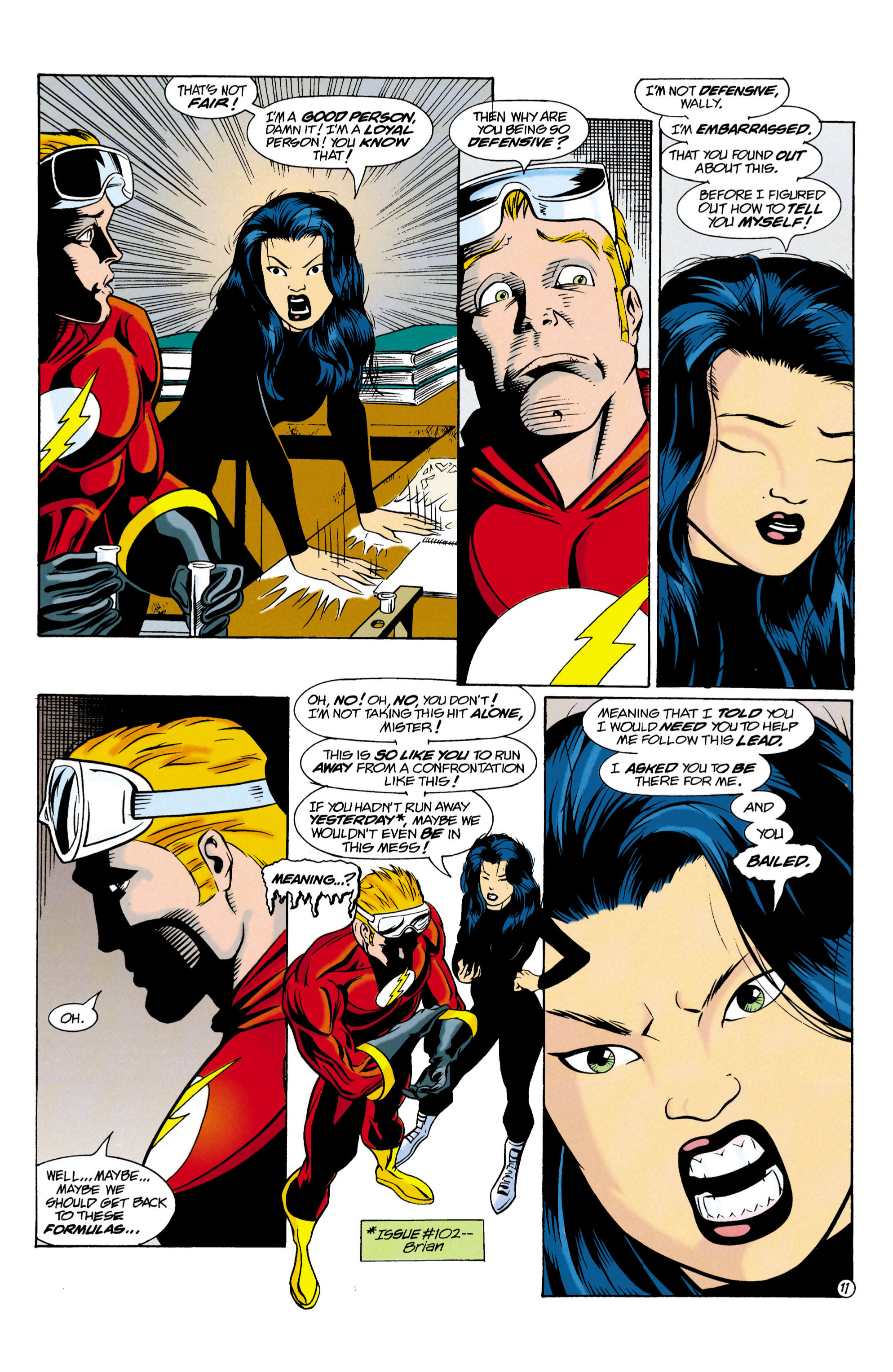 The Flash (1987) issue 104 - Page 12