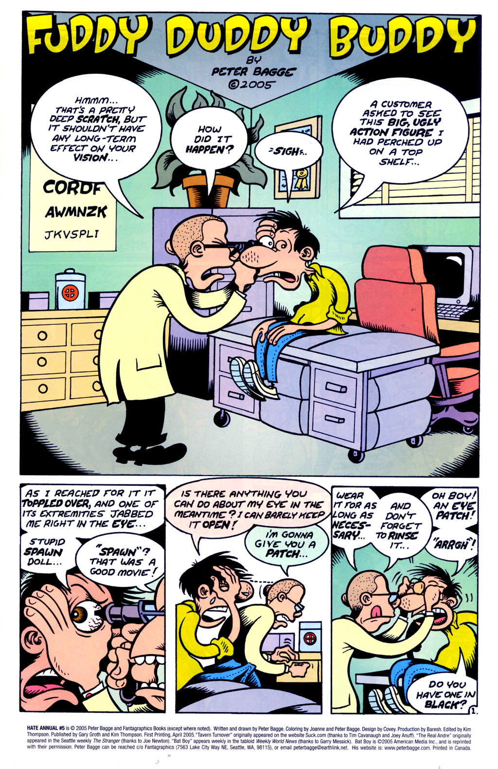 Read online Hate comic -  Issue # _Annual 5 - 3