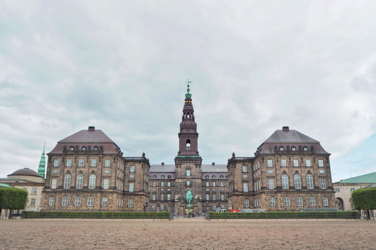 Château de Christiansborg à Copenhague