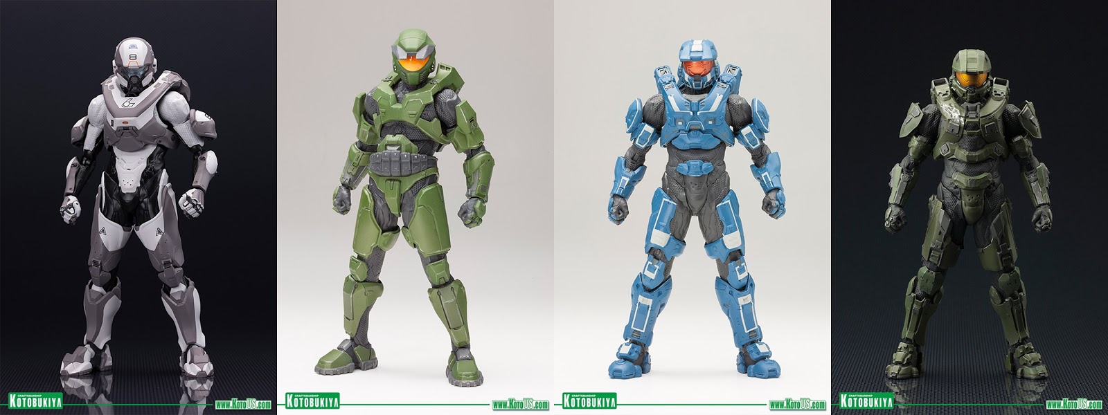 HaloForever: NEW Kotobukiya Halo ARTFX+ Statues and Armor