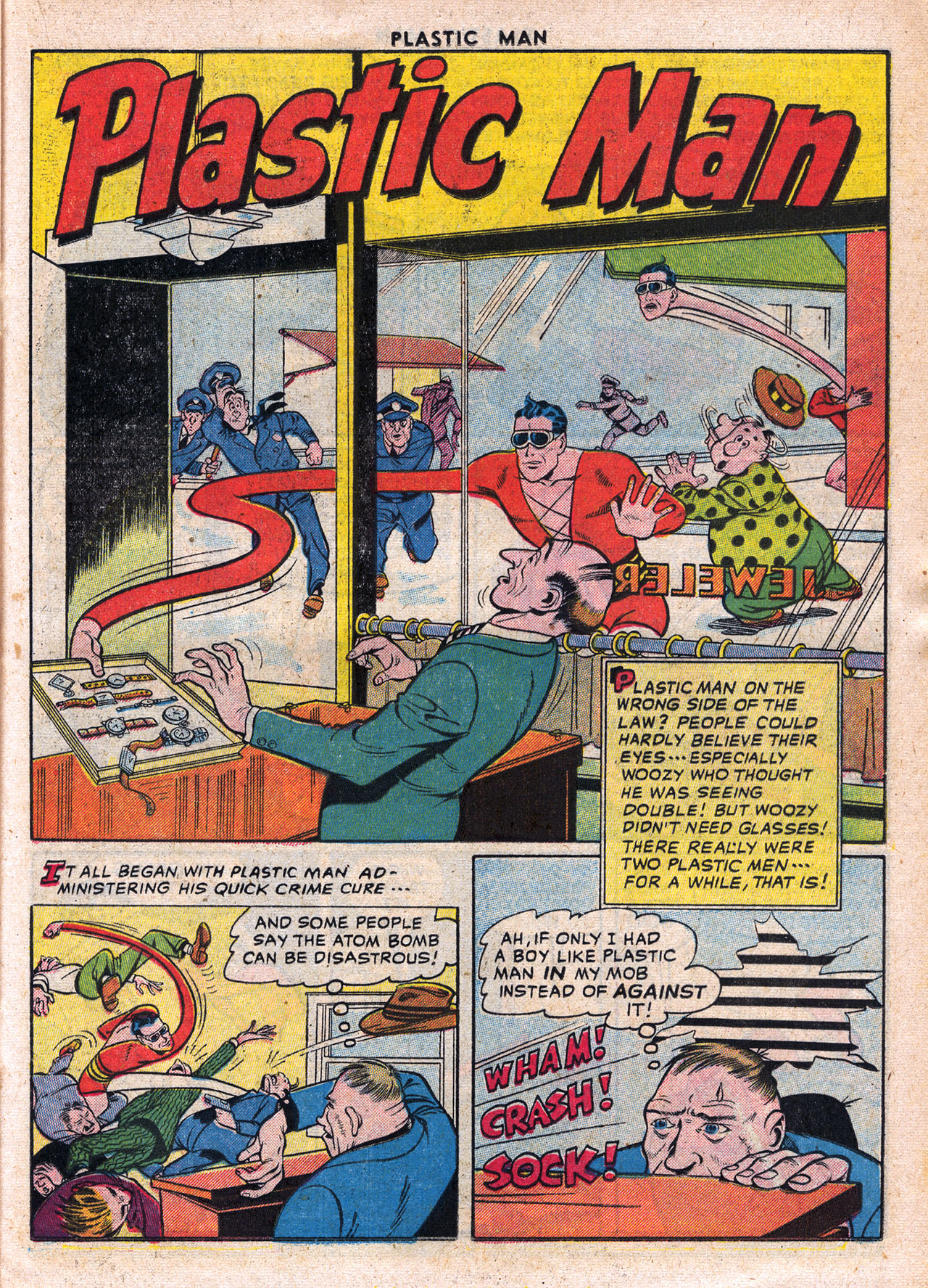 Read online Plastic Man (1943) comic -  Issue #58 - 21