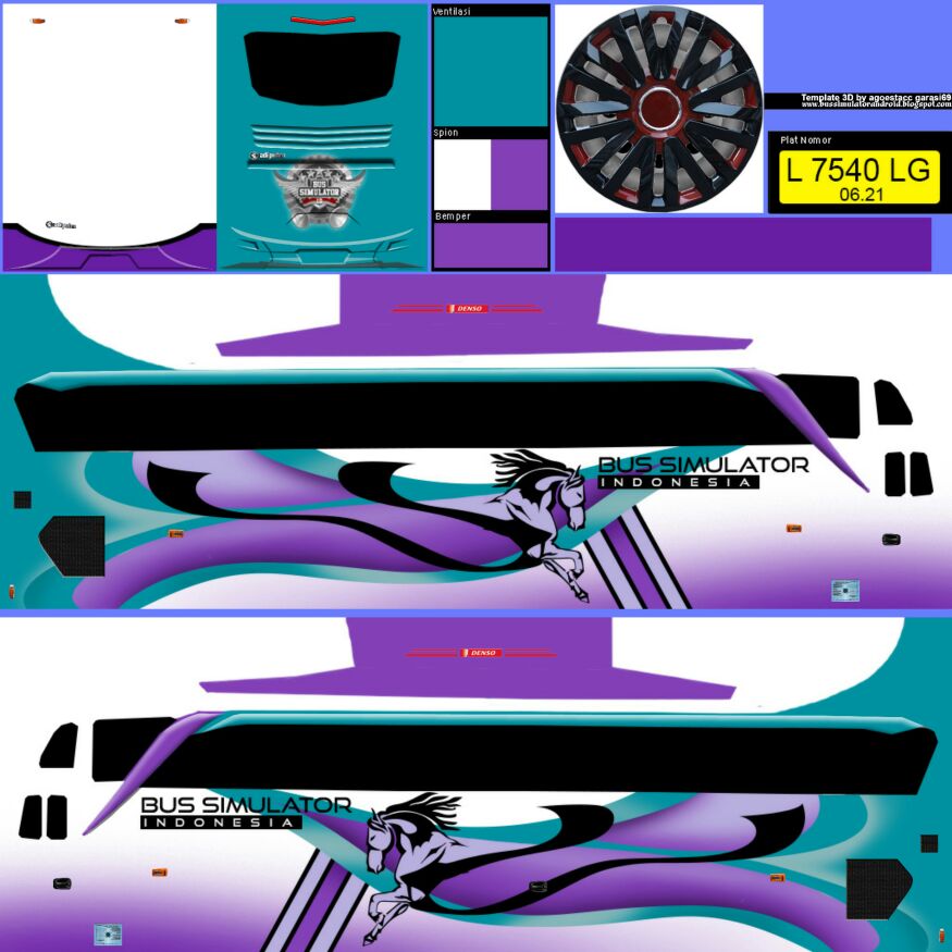 Kumpulan Livery Bus Simulator Indonesia V2 | 1001tutorial