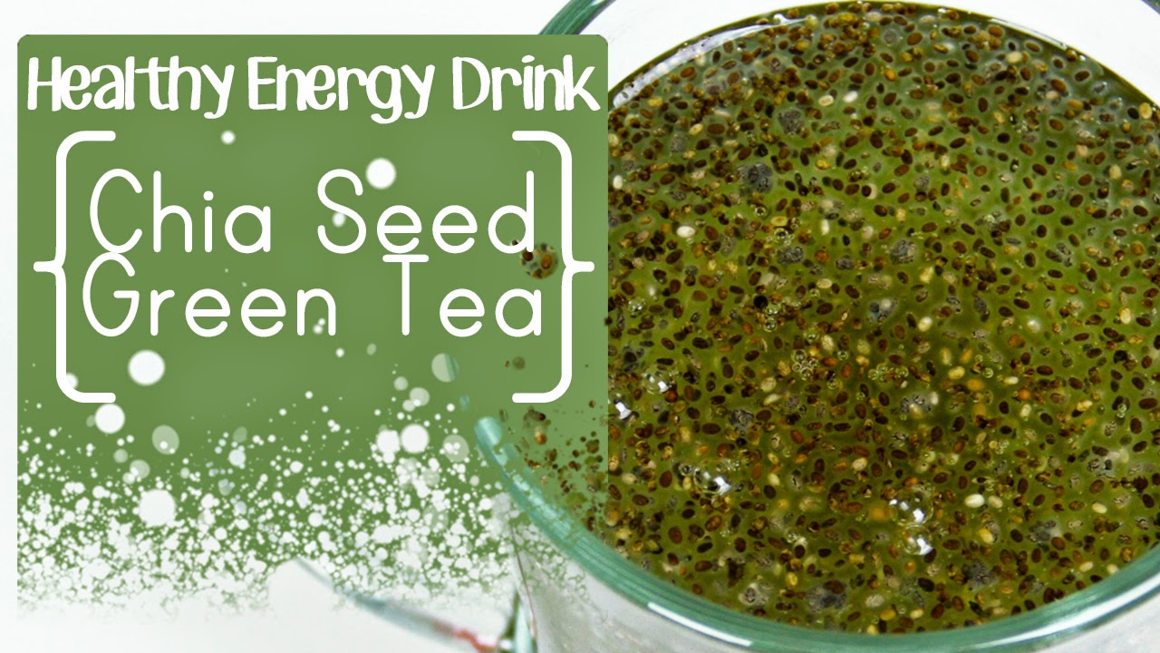 DecorateYou Healthy Energy Drink Green Tea Chia Energy Drink