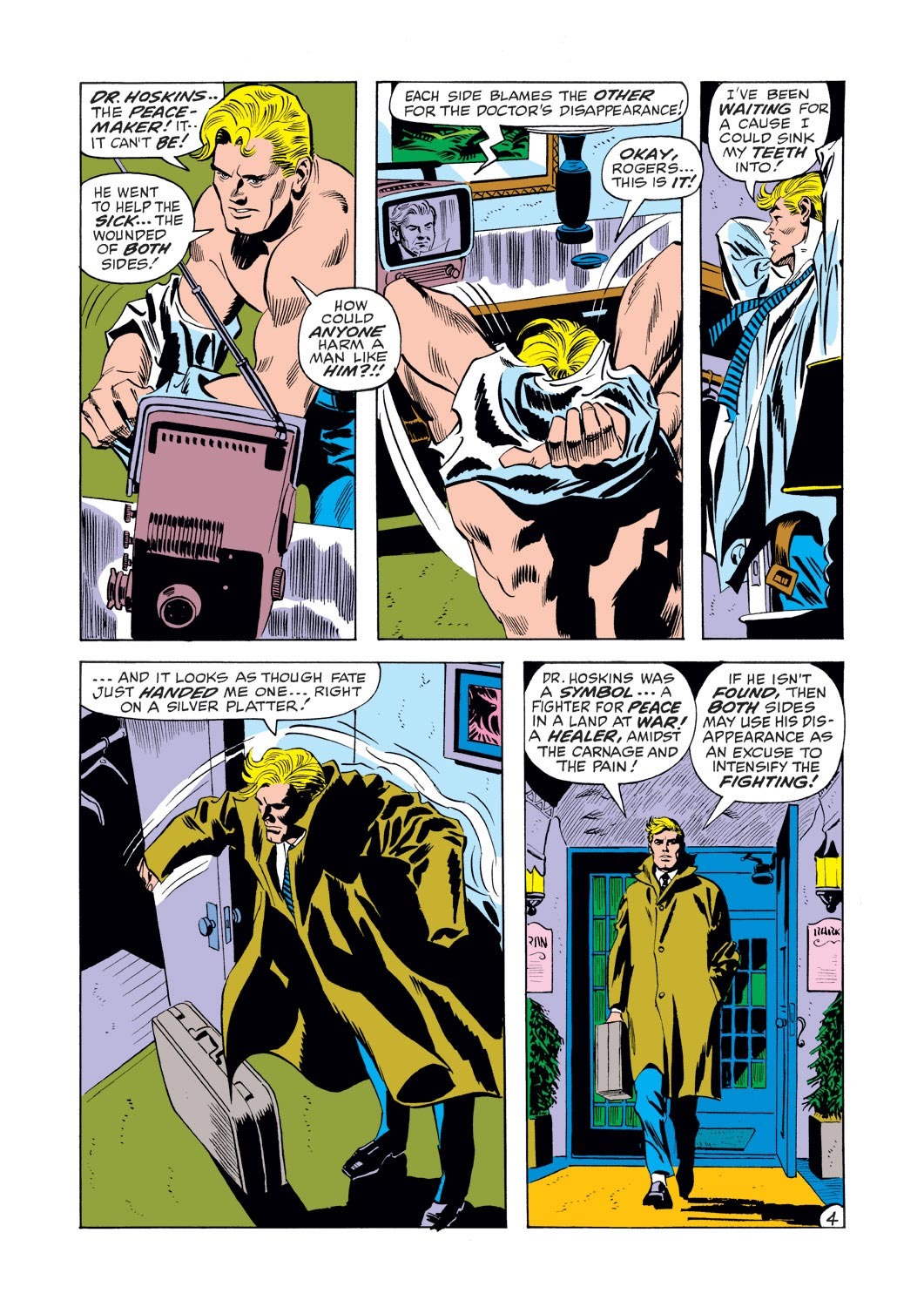 Read online Captain America (1968) comic -  Issue #125 - 5