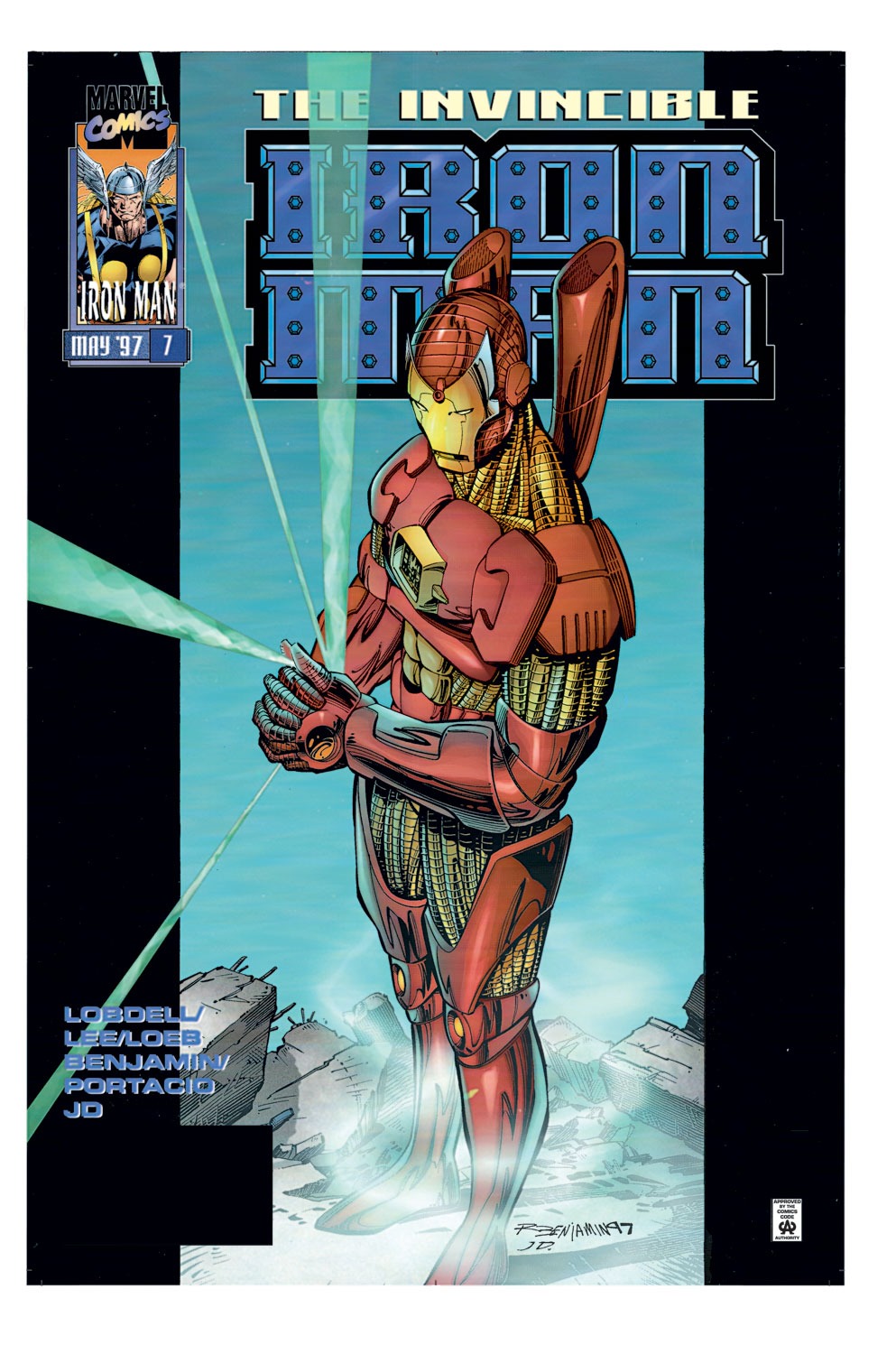 Read online Iron Man (1996) comic -  Issue #7 - 1