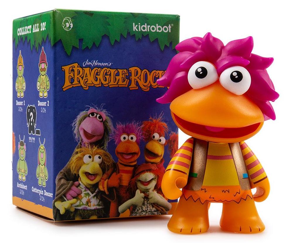 Kidrobot FRAGGLE ROCK Mini Series BOOBER 3/" Vinyl Figure Opened Blind Box