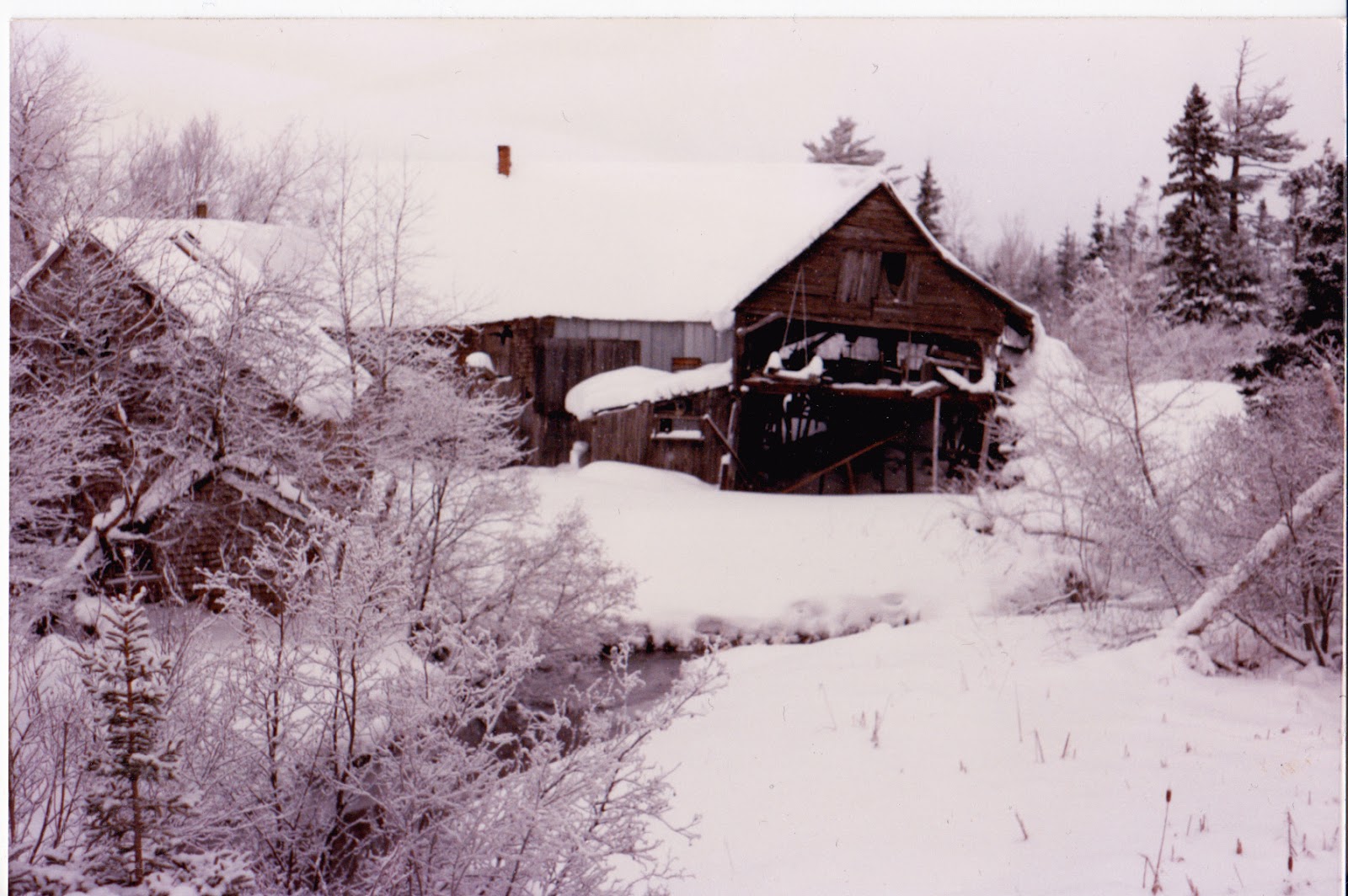 P.E.I. Heritage Buildings Old Saw Mill, Milton (aka Curtisdale)