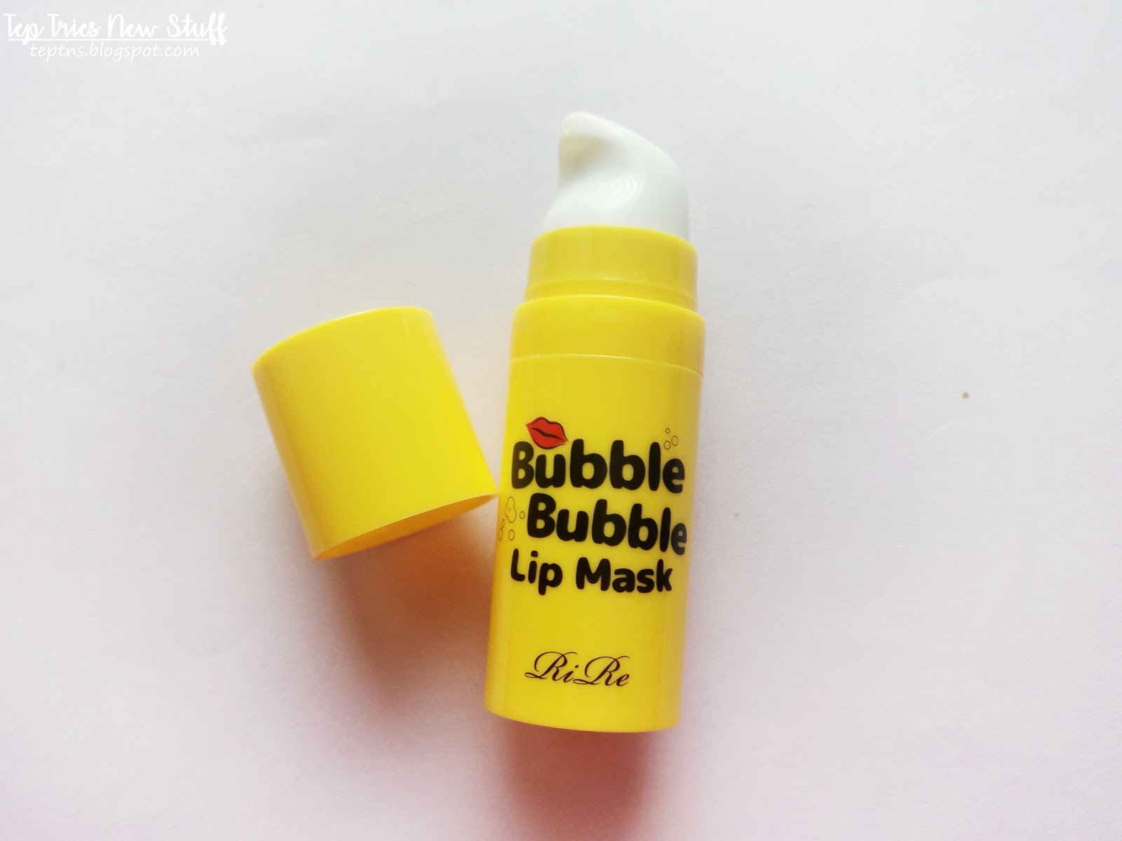 Rire Bubble Bubble Lip Mask Review Tep Tries New Stuff