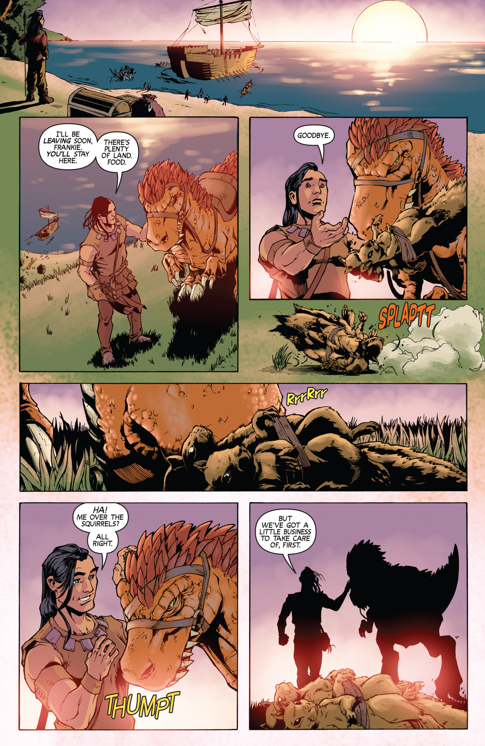 Read online Turok: Dinosaur Hunter (2014) comic -  Issue # _TPB 3 - 15