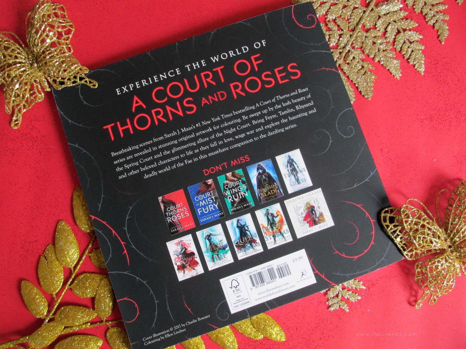 A Court of Thorns and Roses Coloring Book by Sarah J. Maas