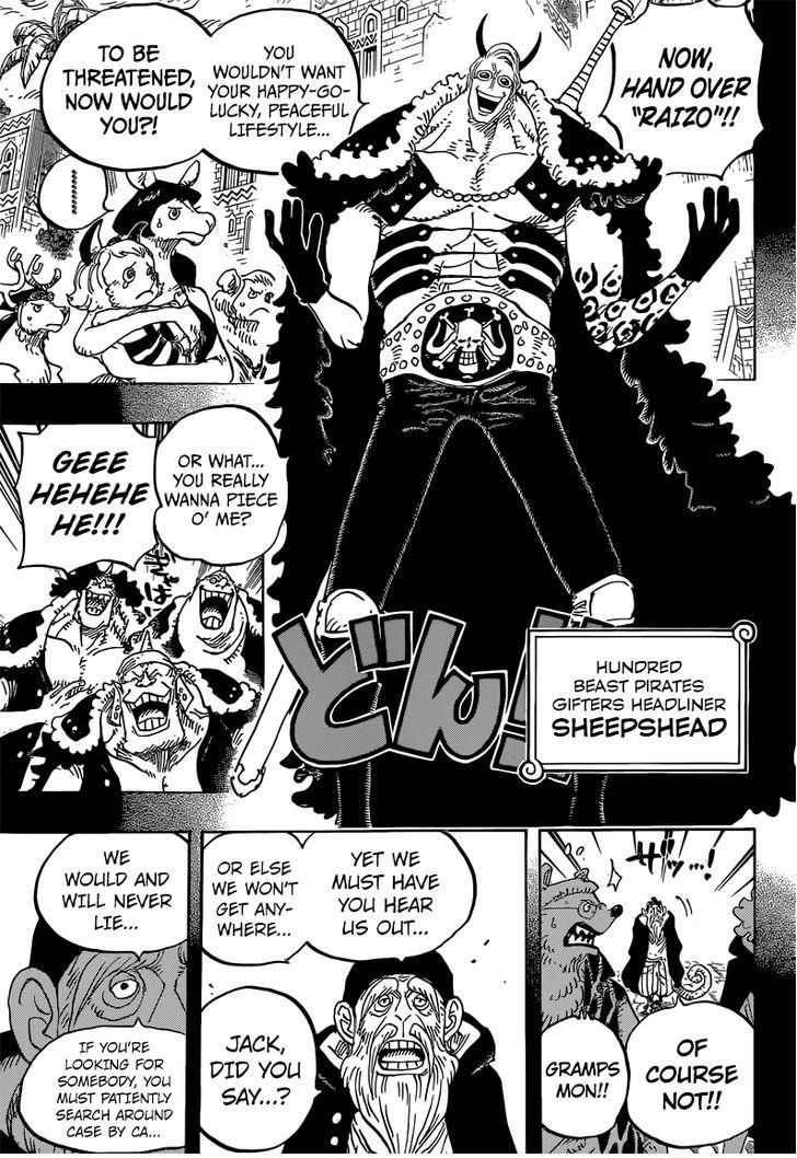 One Piece Ch 808: Duke Inuarashi