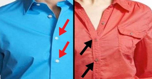 Here’s Why Men’s Shirt Buttons Are On The Right While Women Have Them On The Left