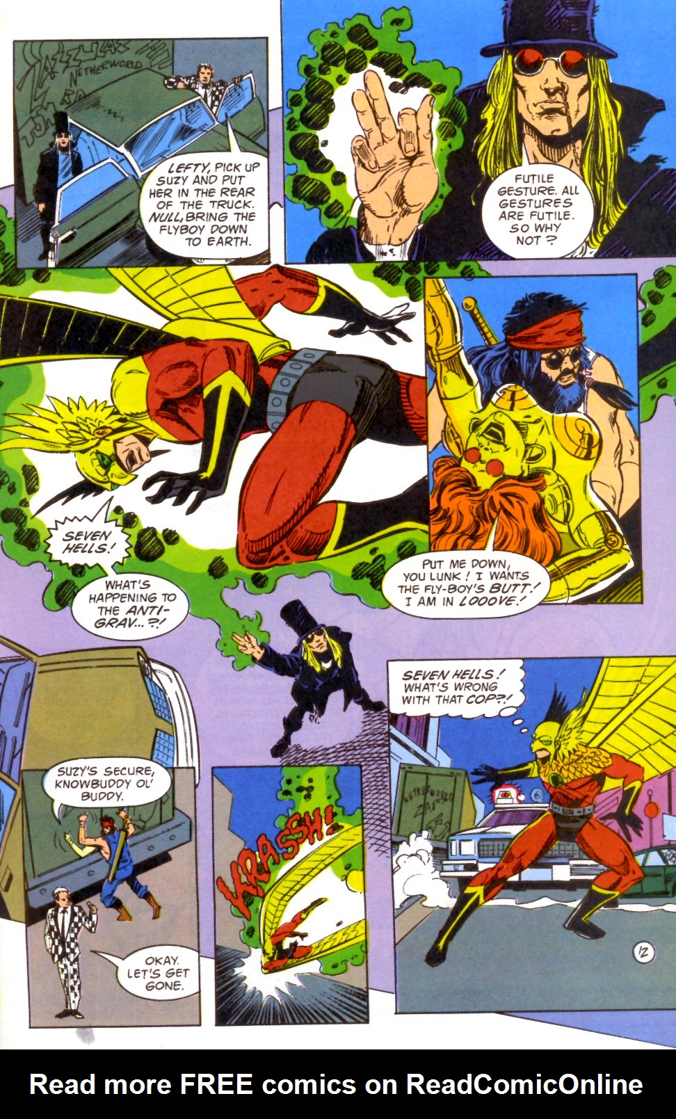 Read online Hawkworld (1990) comic -  Issue #28 - 13