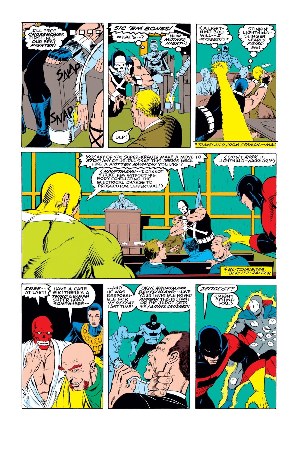 Captain America (1968) Issue #393 #326 - English 3