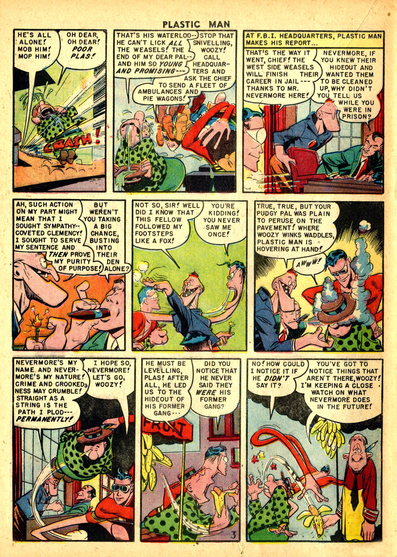 Read online Plastic Man (1943) comic -  Issue #23 - 20