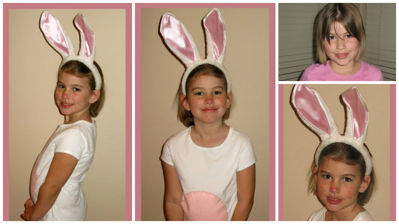 ligero reserva Nombrar Como hacer un disfraz de conejo de Pascua ~ Solountip.com