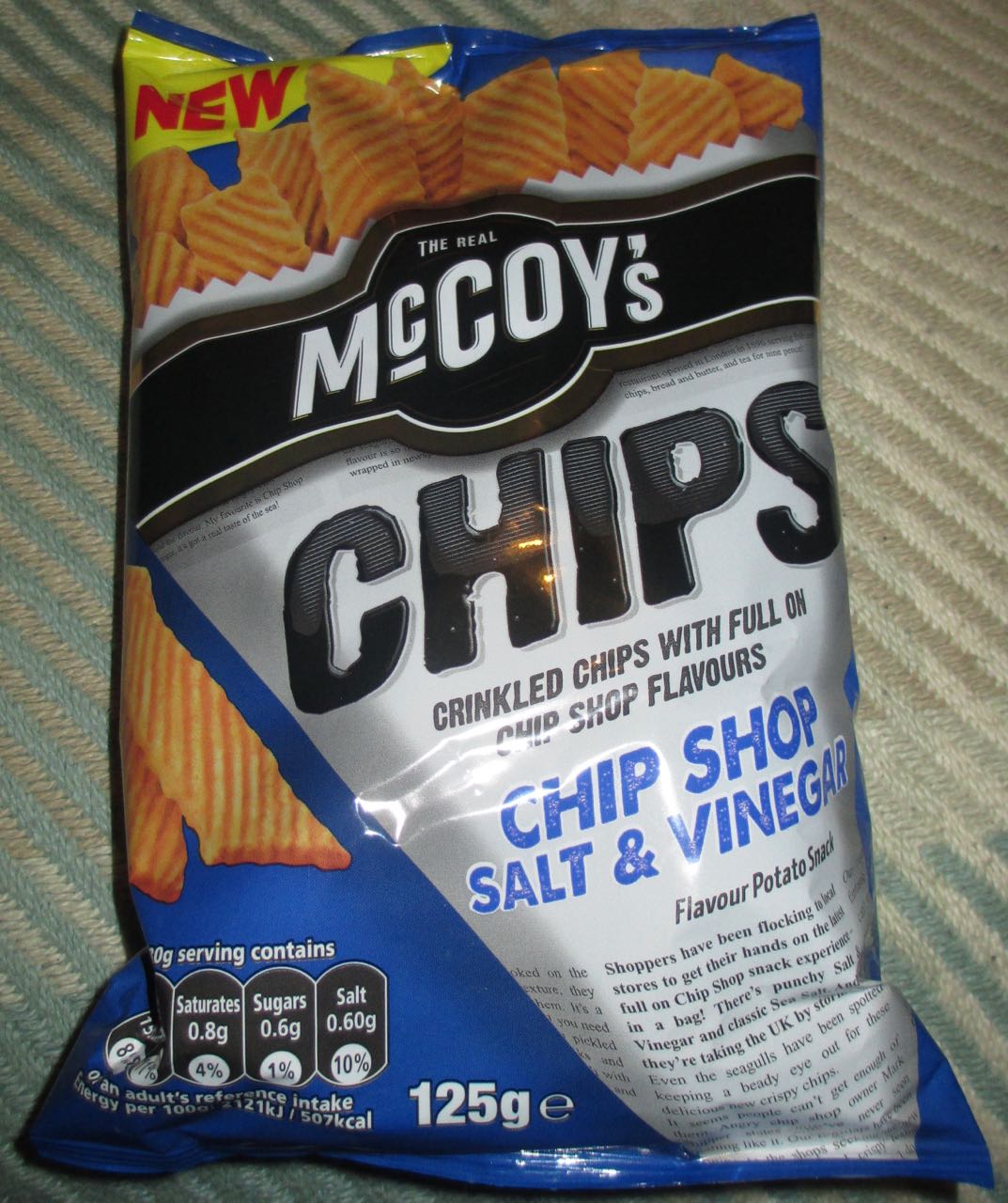 Mccoys Chip Shop Crisps Salt And Vinegar Shop Poin