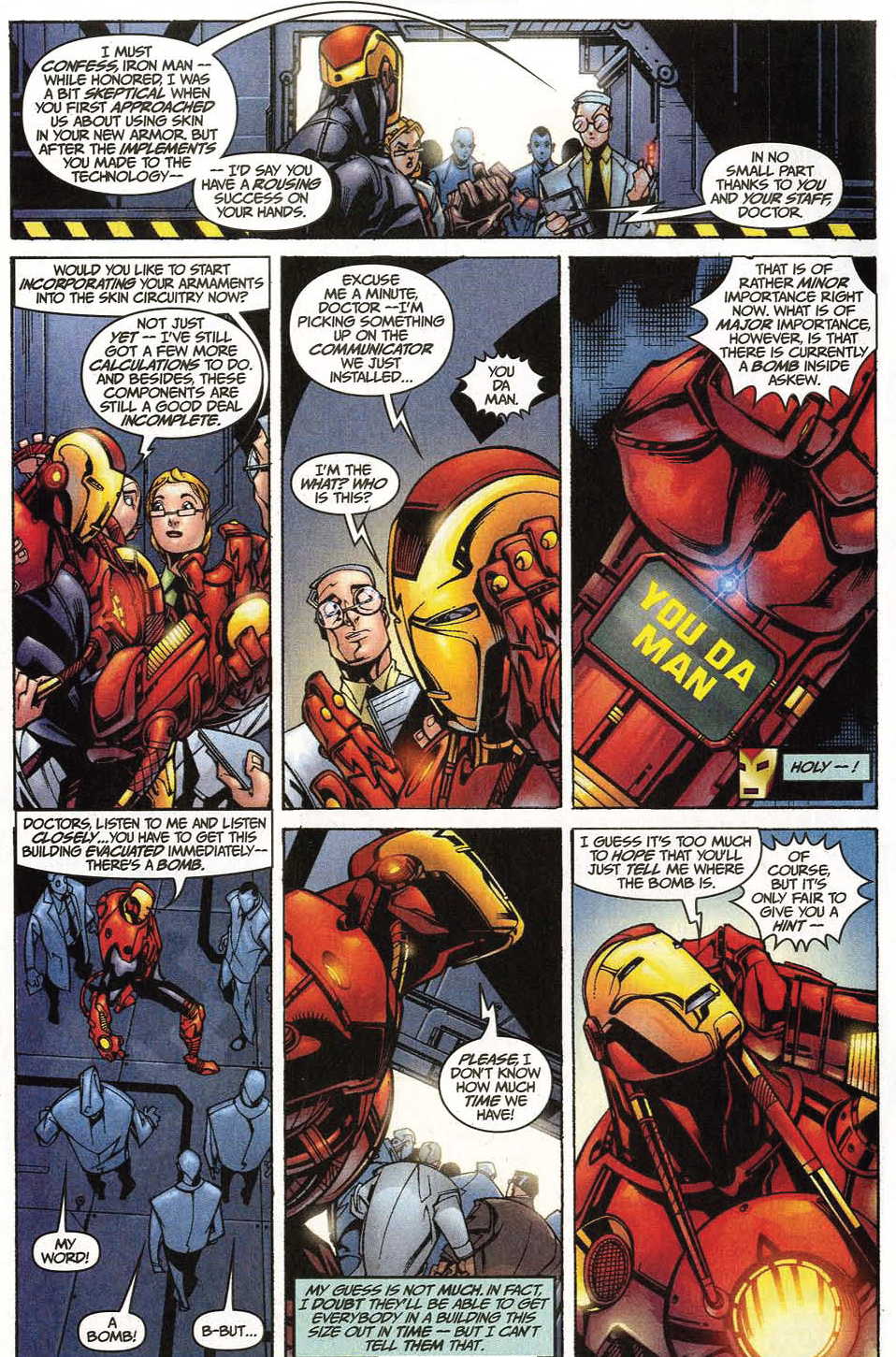 Read online Iron Man (1998) comic -  Issue #42 - 32