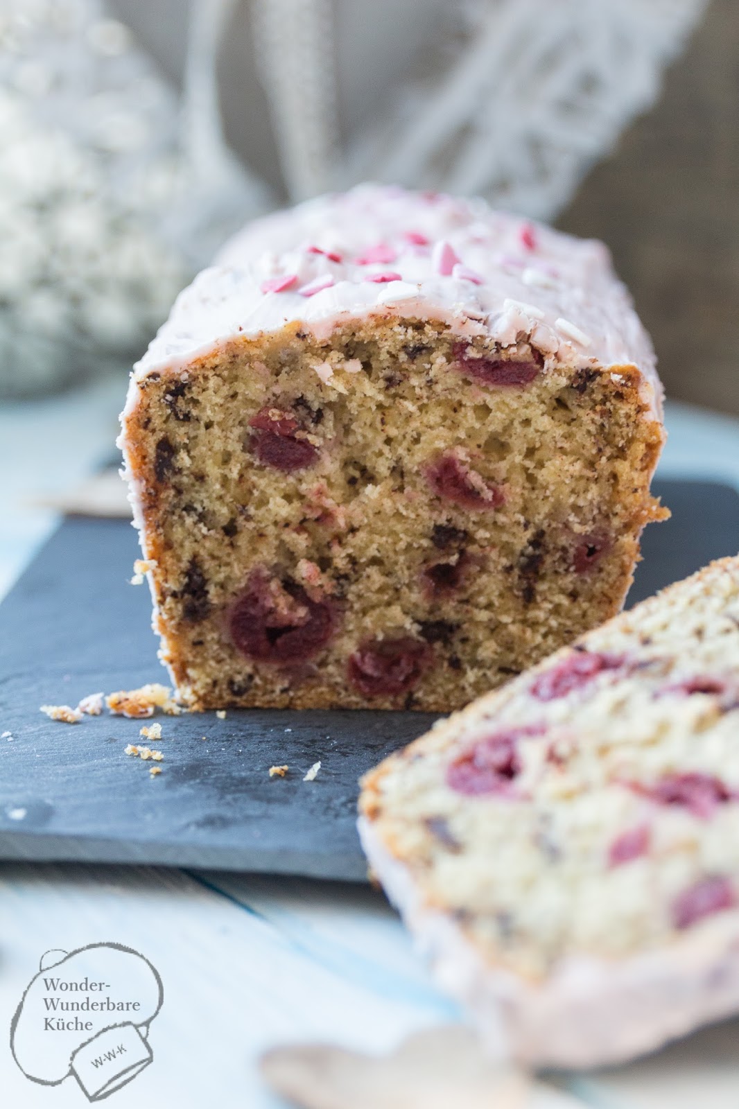 Cherrylove aus dem Backofen Schoko-Kirsch-Kuchen (Kastenform)