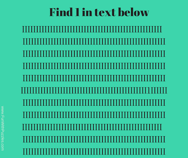 Brain Teaser to find 1 in given pattern