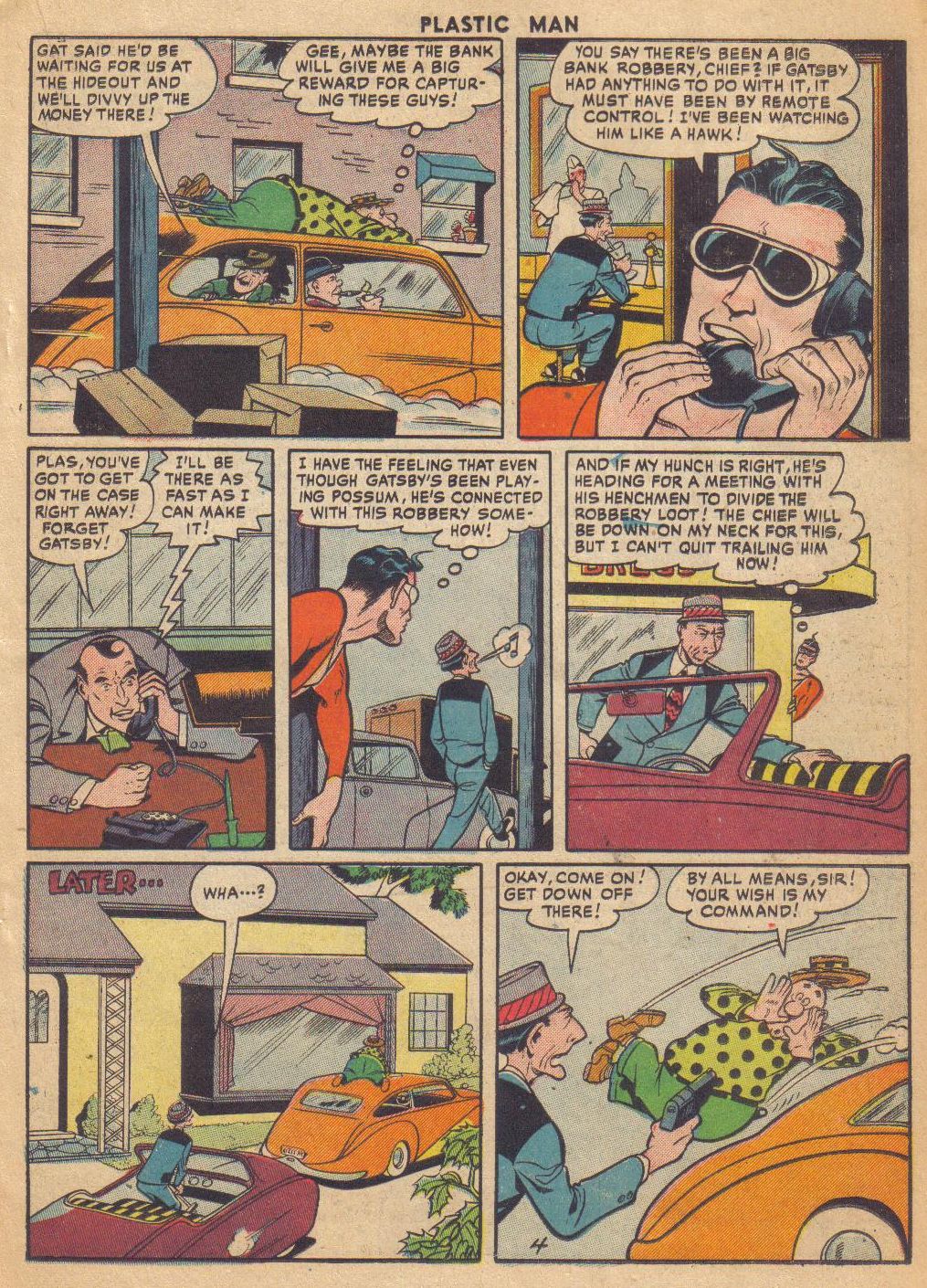 Read online Plastic Man (1943) comic -  Issue #50 - 21