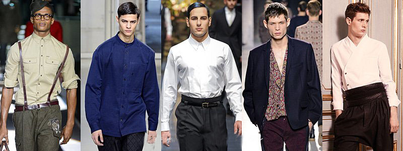 Fall Winter 2013-2014 Men’s Shirts Fashion Trends