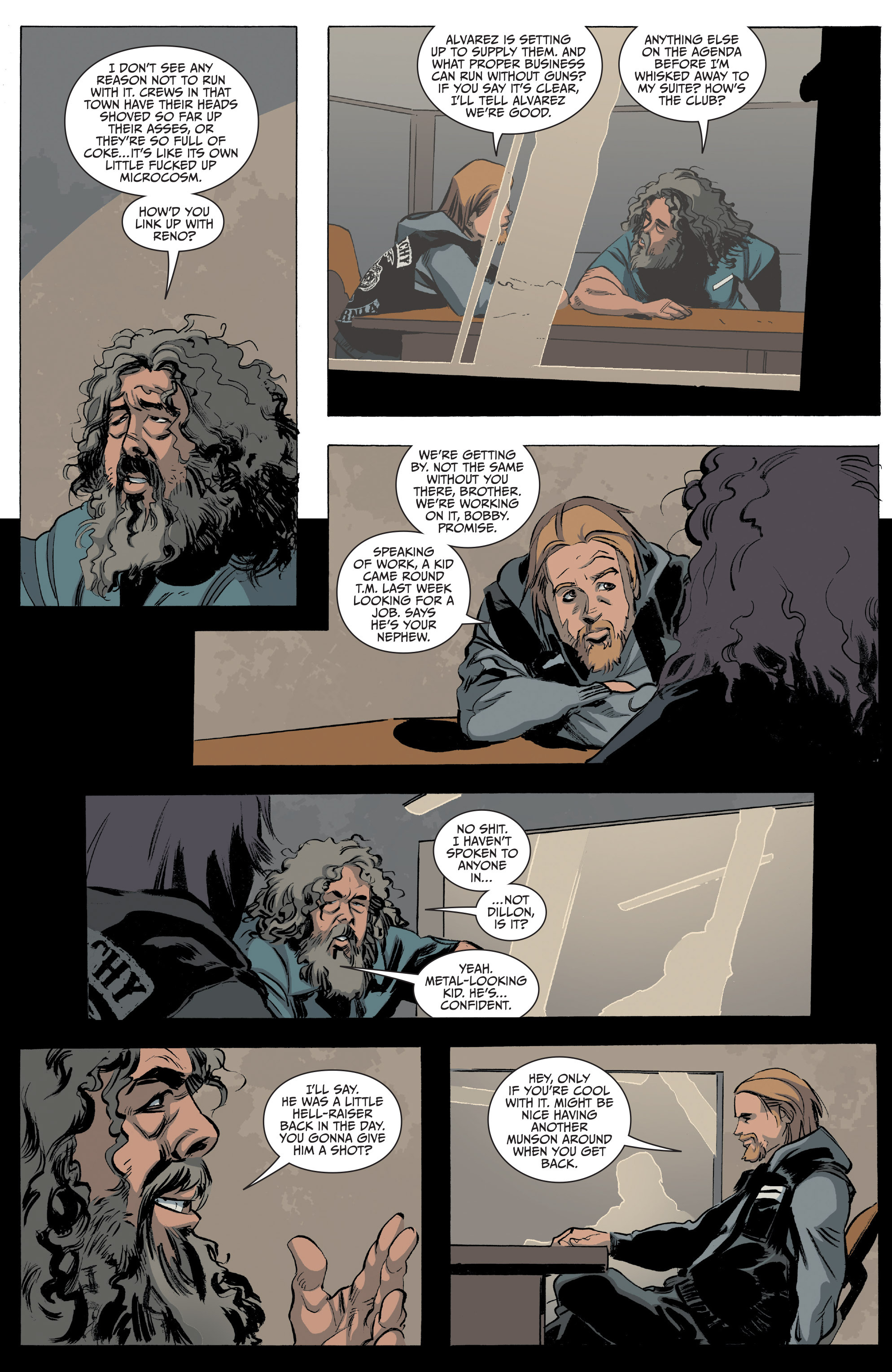 Read online Sons of Anarchy comic -  Issue #19 - 4
