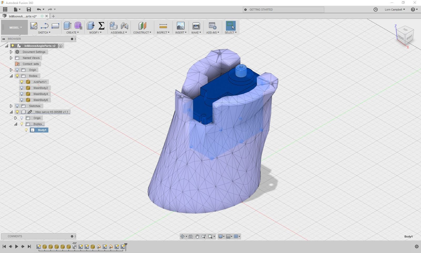 Fusion 360 Mesh Images