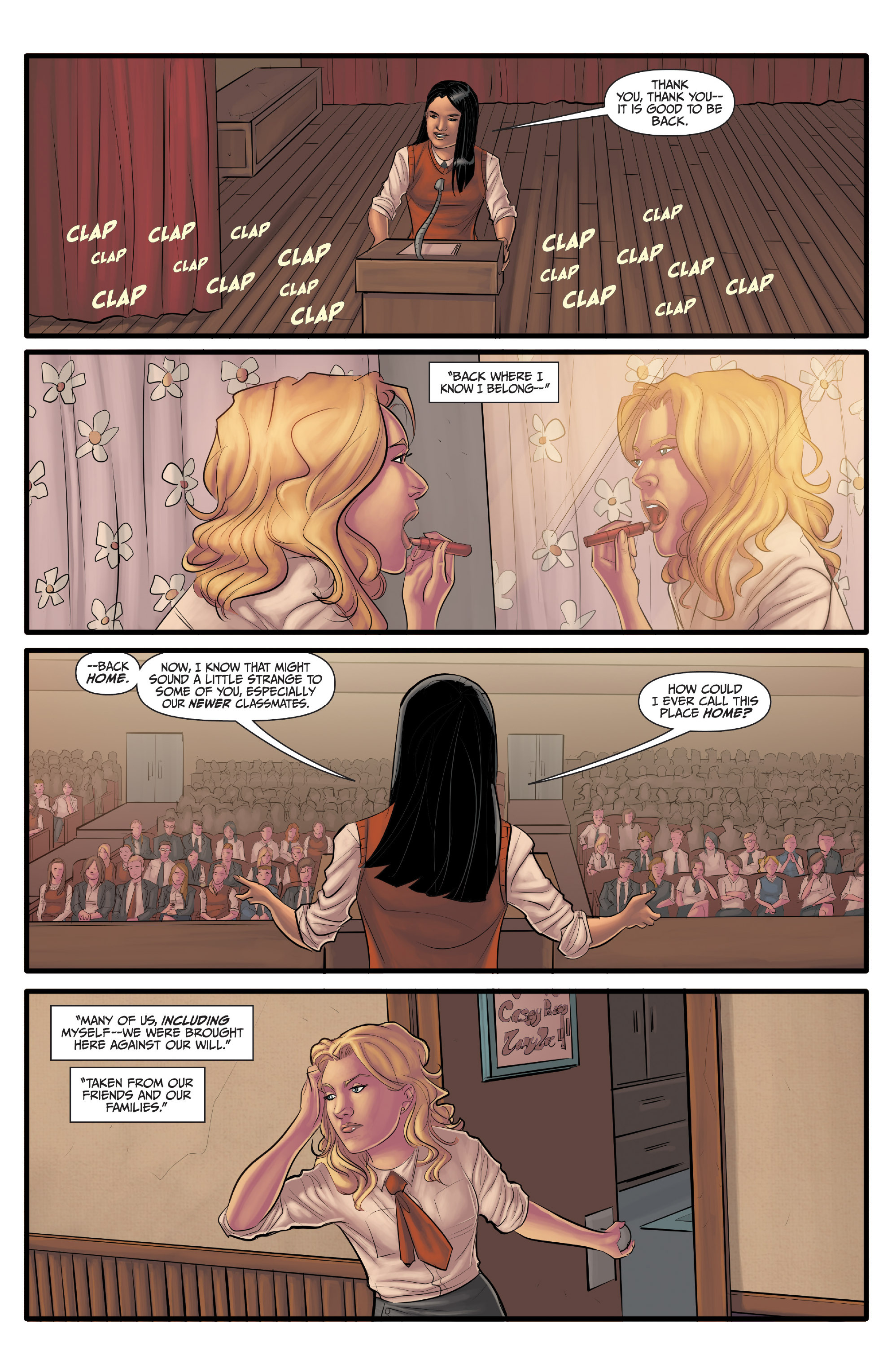 Read online Morning Glories comic -  Issue #42 - 25