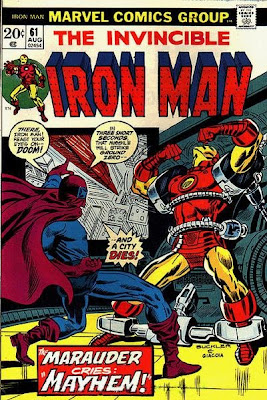 Invincible Iron Man #61, the Masked Marauder
