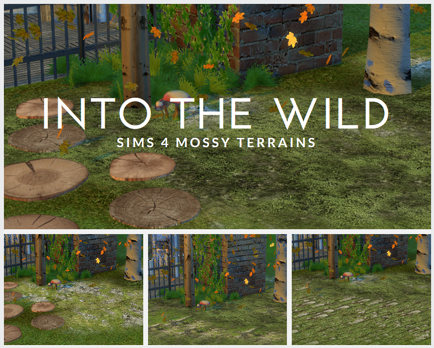 Sims 4 CC's The Best Moss terrain paint by Tiger Lilly
