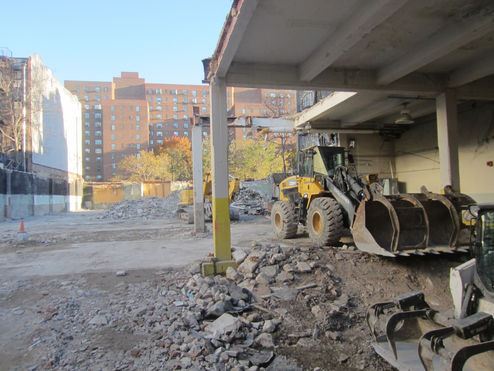 EV Grieve The former Peter Stuyvesant Post Office is pretty much gone