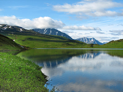 Hermoso paisajes en Alaska.
