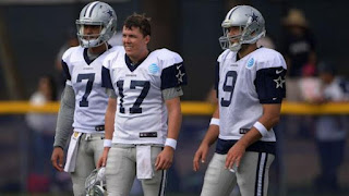 Dallas Cowboy, backup quarterback Kellen Moore