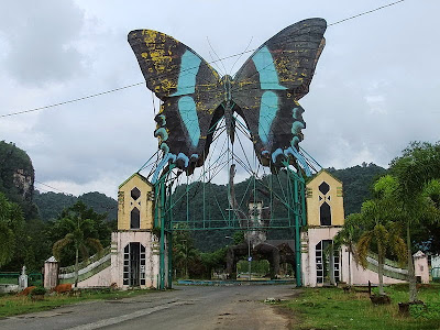 taman kupu-kupu Bantimurung Bulusaraung, Maros - Sulawesi Selatan