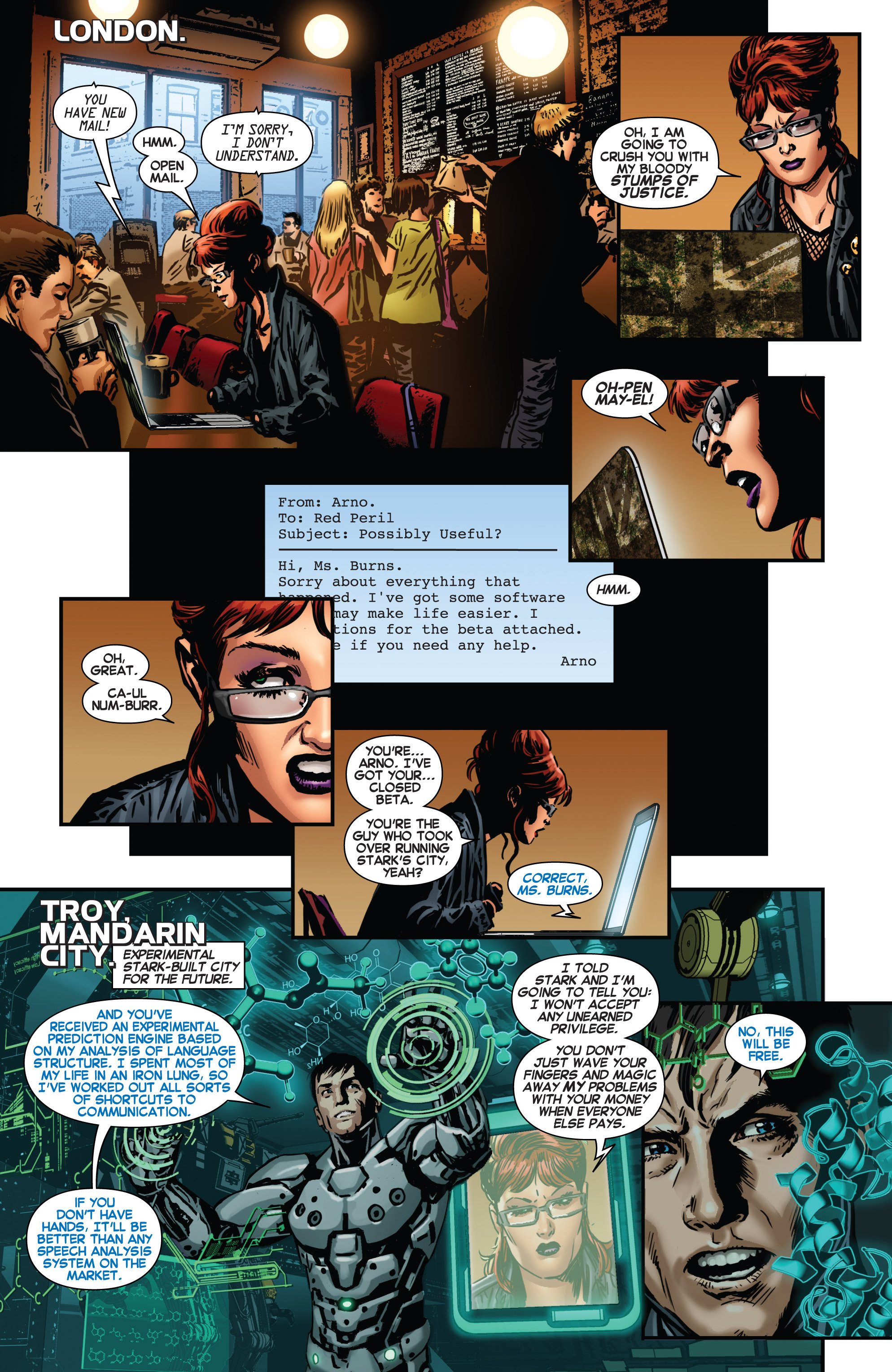 Read online Iron Man (2013) comic -  Issue #23 - 17