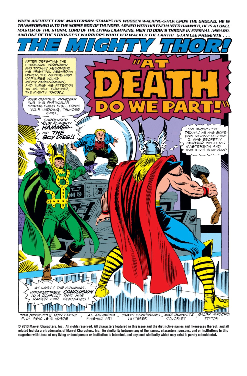 Read online Thor (1966) comic -  Issue #432 - 2