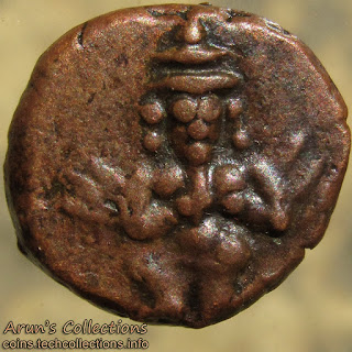 [MYS004] Mysore Wodeyars anonymous coin - Garuda