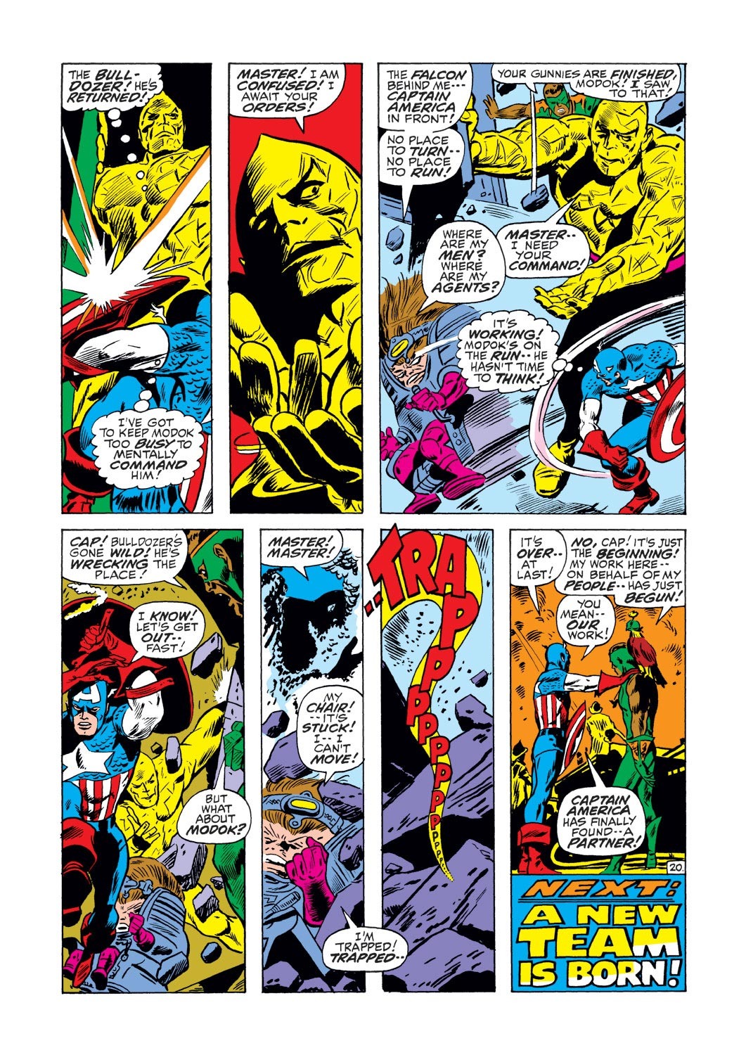Read online Captain America (1968) comic -  Issue #133 - 20