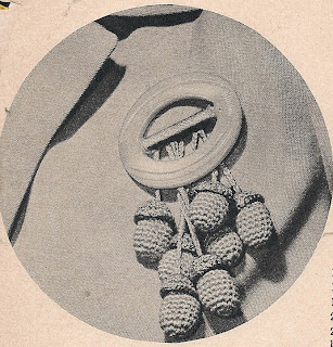 Crocheted Acorn Pin Pattern