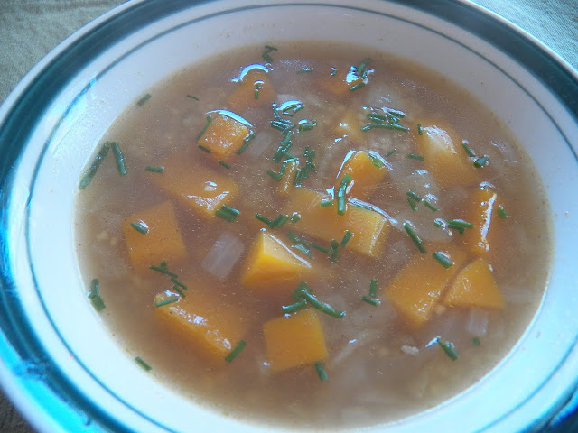Moroccan Style Butternut Squash Soup for #SoupSaturdaySwappers
