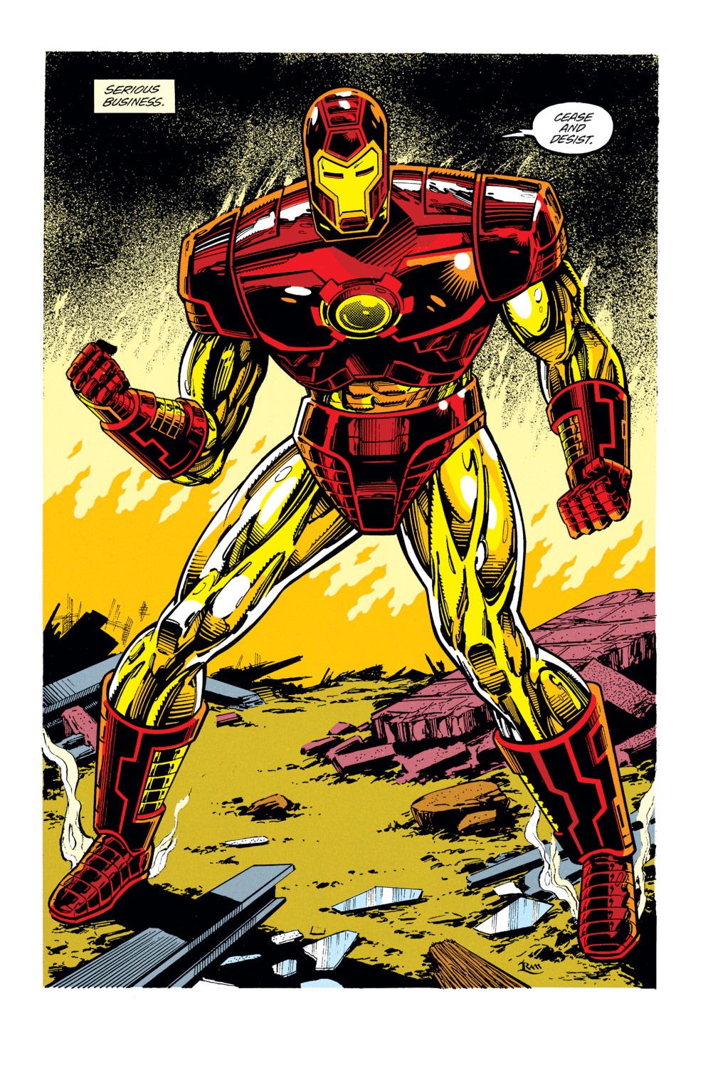Read online Iron Man (1968) comic -  Issue #290 - 17