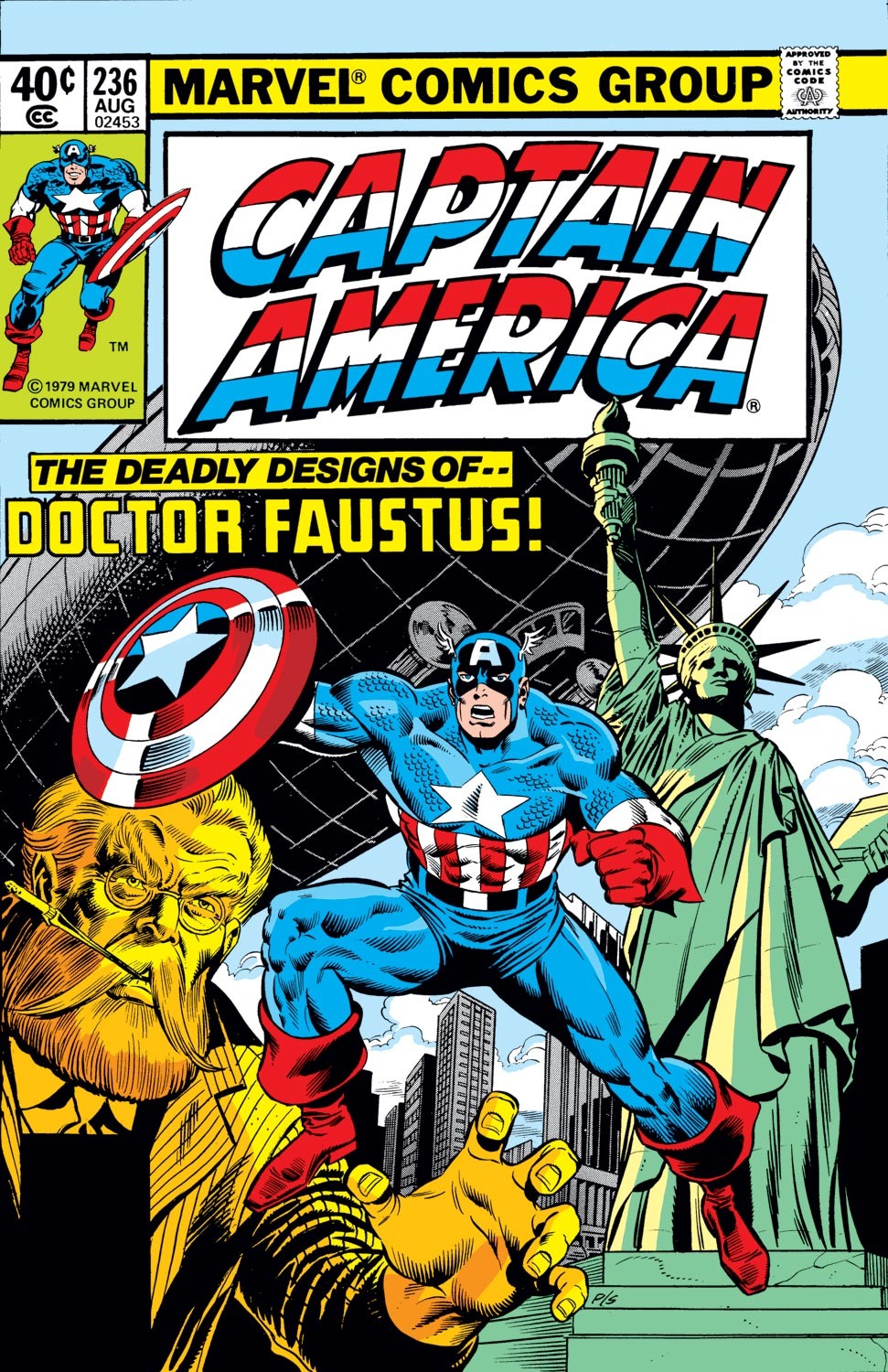 Read online Captain America (1968) comic -  Issue #236 - 1