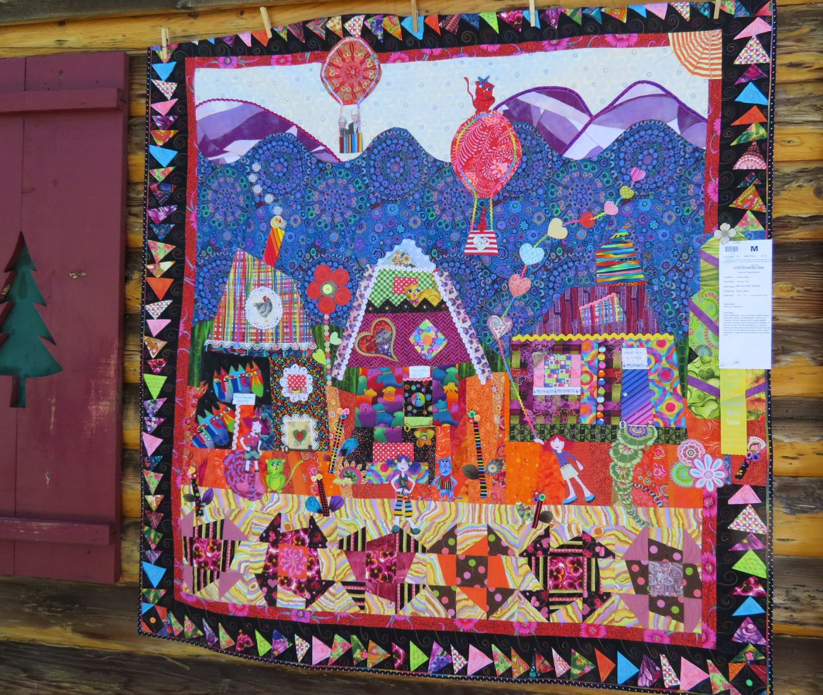 Gluten Free Quilter Trip to Sisters Oregon Quilt Show