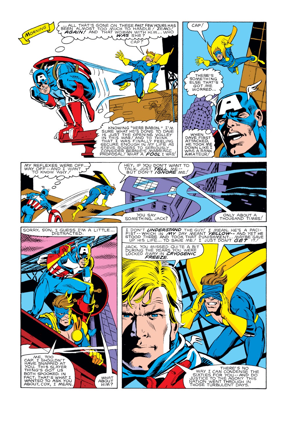 Read online Captain America (1968) comic -  Issue #294 - 19