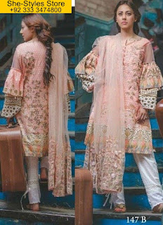 Carnation Luxury Lawn Collection by House of Rang Rasiya 