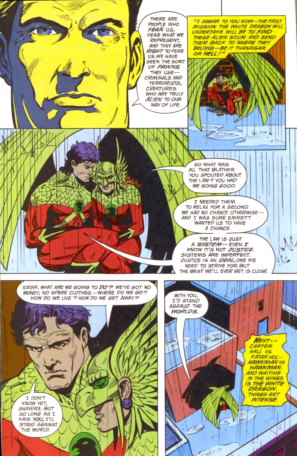 Read online Hawkworld (1990) comic -  Issue #28 - 25