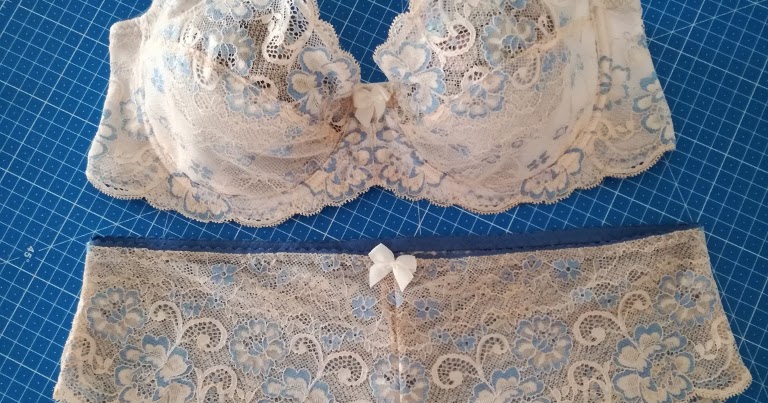 Couture et Tricot: DIY Lace Lingerie set: Berkeley bra and Stella panties